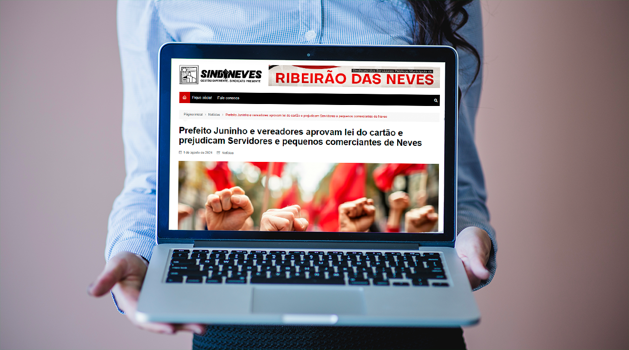 Site do Sindineves | Sejam todos bem-vindos ao mais novo Portal dos Servidores de Ribeirão das Neves