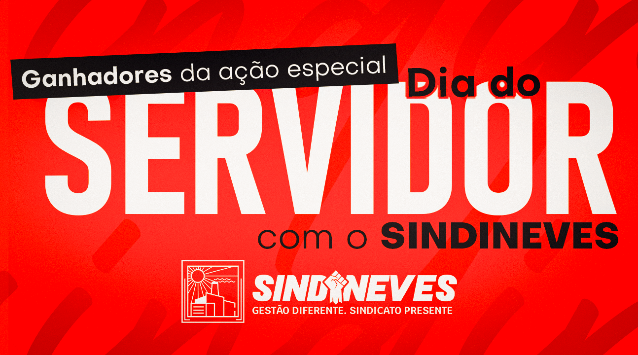 Confira quem foram os ganhadores da Ação Especial pelo Dia do Servidor do Sindineves. Foram dois PIX de R$ 250 e um de R$ 500 💸